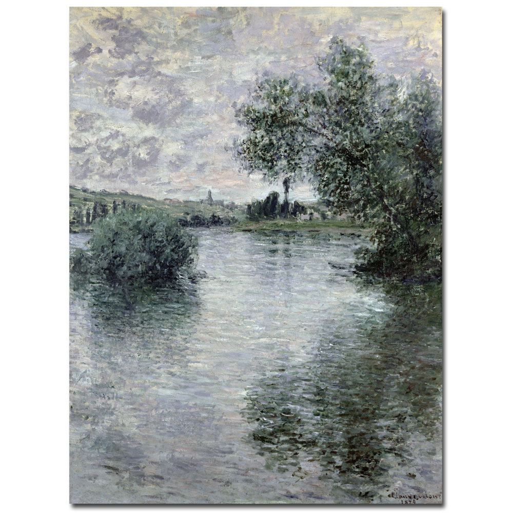 Seine at Vetheuil 1879 - Claude Monet Paintings
